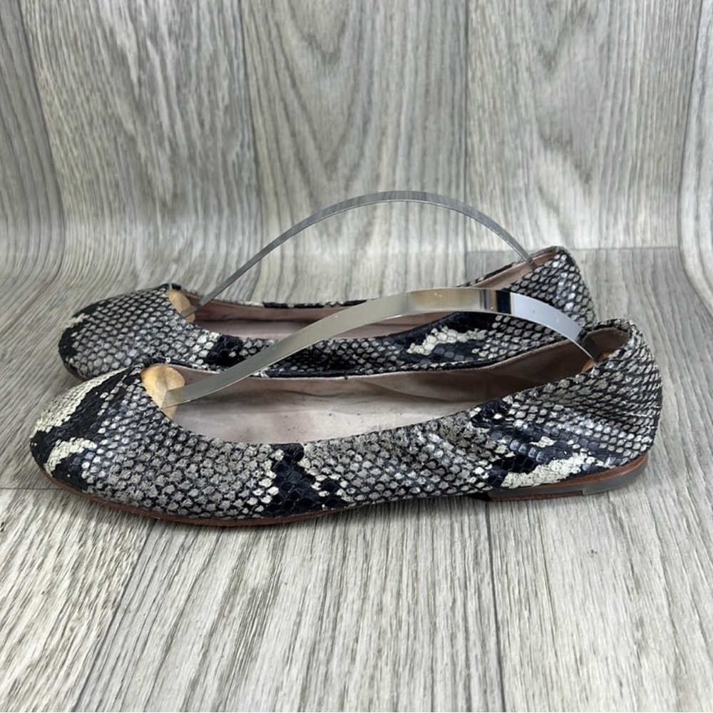 Bloch Ballet Snakeskin Patterned Flats - Picture 4 of 10